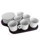 Set pentru cafea decor rustic CDT-46-OSH