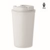 Cana de voiaj 350 ml, 2410E23806, Everestus, ø8.5 x 14 cm, Plastic, Alb