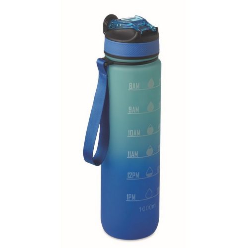 Sticla de apa sport, 1000 ml, 2502E15412, Everestus, ⌀7 x 28 cm, PET, Albastru regal