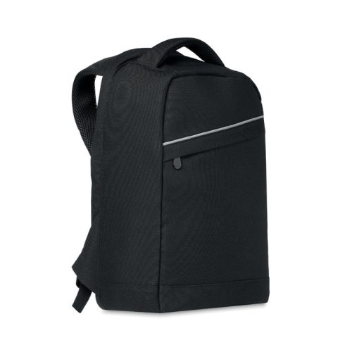 Rucsac sport casual, 21MAR2591, 26x13x45 cm, Everestus, Poliester, Negru, saculet si eticheta bagaj incluse