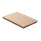 Agenda, Everestus, 42FEB231477, A5, Dictando, Coperta cu elastic, 100 file, 22x15.5x1.2 cm, Hartie, Alb, saculet inclus