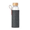 Sticla de apa bidon sport, Everestus, 42FEB231016, 500 ml, Ø6x22.2 cm, Sticla, Gri Dark