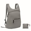 Rucsac sport casual, 2401E15545, Everestus, 36x11x39.5 cm, Poliester, Argintiu mat