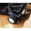 Bec de bicicleta cu LED de 1W, Everestus, LTP01, abs plastic, negru, saculet de calatorie inclus