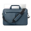 Geanta Laptop 15 inch 360D, in 2 nuante, poliester, Everestus, GL1, albastru, saculet de calatorie si eticheta bagaj incluse