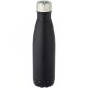 Sticla de apa sport, Everestus, 21OCT0893, 500 ml, 27 x Ø 7 cm, Otel, Negru, saculet inclus