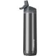 Sticla de apa sport 620 ml, 2401E14708, HidrateSpark, 27.2xØ7.6 cm, Otel, Gri stainless steel