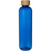 Sticla de apa sport 1000 ml, 2401E15105, Everestus, 7.55x27.7x7.55xØ7.55 cm, PET, Bambus, Polipropilena, Albastru