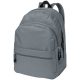 Rucsac confortabil, curele ajustabile, buzunar frontal, Everestus, TD, 600D poliester, gri, saculet si eticheta bagaj incluse