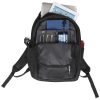 Rucsac Laptop RFID, Everestus, VT, 15 inch, 600D poliester cu PU accente de vinyl, negru, saculet si eticheta bagaj incluse