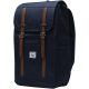 Rucsac sport casual, 2401E14703, Herschel, 46x15x28 cm, Poliester, Albastru navy