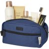 Geanta cosmetice 3.5L, 2401E14736, Everestus, 23x13.5x11 cm, Bumbac, Albastru navy