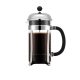 Cafetiera, Bodum, 42FEB232151, 1000 ml, 141x230x107 mm, Otel, Argintiu, saculet voiaj inclus