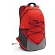 Rucsac sport casual cu buzunare laterale din plasa, 250x420x180 mm, Everestus, 20SEP1190, Poliester 600D, Rosu, saculet si eticheta bagaj incluse