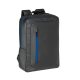 Rucsac laptop, 21MAR1037, 15.6 inch, Everestus, 280 x 400 x 110 mm, Poliester, Albastru, saculet si eticheta bagaj incluse