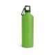 Sticla sport 750 ml cu carabina, Everestus, SB27, aluminiu, verde deschis, saculet de calatorie inclus