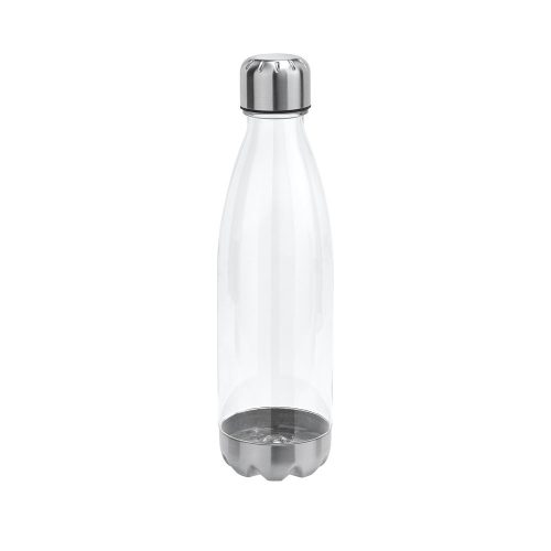 Bidon sport pentru apa, 21MAR1702, 700 ml, Everestus, ø74x265 mm, Otel, Transparent, saculet inclus