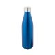 Sticla de apa sport, Everestus, 22FEB1320, 510 ml, Ø67x255 mm, Otel, Albastru, saculet inclus