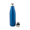 Sticla de apa sport, Everestus, 22FEB1320, 510 ml, Ø67x255 mm, Otel, Albastru, saculet inclus