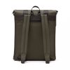 Rucsac laptop, Vinga, 42FEB230052, 17 inch, 36x14.5x39 cm, Poliester, Verde, saculet voiaj inclus