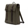 Rucsac laptop, Vinga, 42FEB230052, 17 inch, 36x14.5x39 cm, Poliester, Verde, saculet voiaj inclus