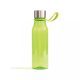 Sticla de apa bidon sport, Vinga, 42FEB231080, 600 ml, 23.5xØ6.5 cm, Tritan, Verde Lime, saculet voiaj inclus