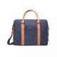 Geanta laptop, Vinga, 42FEB230075, 16 inch, 30x9x40 cm, Bumbac, Albastru Navy, saculet voiaj inclus