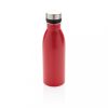 Sticla de apa bidon sport, Everestus, 42FEB230998, 500 ml, 21.5xØ6.6 cm, Otel, Rosu, saculet inclus