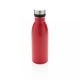 Sticla de apa bidon sport, Everestus, 42FEB230998, 500 ml, 21.5xØ6.6 cm, Otel, Rosu, saculet inclus