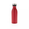 Sticla de apa bidon sport, Everestus, 42FEB230998, 500 ml, 21.5xØ6.6 cm, Otel, Rosu, saculet inclus