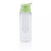 Sticla cu infuzor 700 ml si sistem de blocare, Everestus, 20IAN072, Tritan, ABS, Verde, saculet inclus