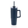 Cana de voiaj 900 ml, 2401E16090, Everestus, 13x24.1xØ8.9 cm, Polipropilena, Albastru navy