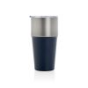 Cana de voiaj, 500 ml, 2502E15481, Everestus, 17.3 x ⌀6.4 cm, Otel, Albastru navy