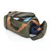 Geanta sport, Everestus, 22FEB0426, 55x26x29 cm, Poliester, Verde, saculet inclus