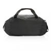 Geanta sport, Everestus, 22FEB0423, 58x19x26.5 cm, Poliester, Negru, saculet inclus