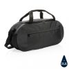 Geanta sport, Everestus, 22FEB0423, 58x19x26.5 cm, Poliester, Negru, saculet inclus