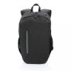 Rucsac sport casual, Everestus, 22FEB0443, 30x10x47 cm, Poliester, Negru, saculet inclus