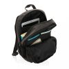 Rucsac sport casual, Everestus, 22FEB0443, 30x10x47 cm, Poliester, Negru, saculet inclus