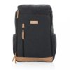 Rucsac laptop, Everestus, 18SEP2267, 15 inch, 30x12.5x46 cm, Bumbac, Poliuretan, Negru, saculet si eticheta bagaj incluse