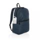 Rucsac sport casual, Everestus, 21AUG263, Poliester, 31x17x44 cm, Albastru, saculet si eticheta bagaj incluse