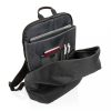 Rucsac sport casual, Everestus, 22FEB0448, 35x13x45 cm, Poliester, Negru, saculet inclus