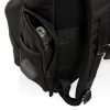 Rucsac laptop, Swiss Peak, 18SEP2288, 15.6 inch, 30x18x43 cm, Rpet, Poliuretan, Negru, breloc inclus