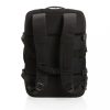 Rucsac laptop, Swiss Peak, 18SEP2291, 15.6 inch, 32x18x48 cm, Rpet, Poliuretan, Negru, breloc inclus