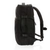 Rucsac laptop, Swiss Peak, 18SEP2291, 15.6 inch, 32x18x48 cm, Rpet, Poliuretan, Negru, breloc inclus