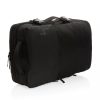 Rucsac laptop, Swiss Peak, 18SEP2291, 15.6 inch, 32x18x48 cm, Rpet, Poliuretan, Negru, breloc inclus