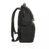 Rucsac laptop, Swiss Peak, 22FEB0414, 29x14x47 cm, 15.6 inch, Poliester, Negru, breloc inclus