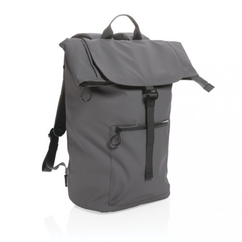 Rucsac laptop rezistent la apa, Everestus, 22FEB0408, 32x14x47 cm, 15.6 inch, Poliester, Negru, saculet inclus