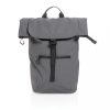 Rucsac laptop rezistent la apa, Everestus, 22FEB0408, 32x14x47 cm, 15.6 inch, Poliester, Negru, saculet inclus