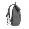 Rucsac laptop rezistent la apa, Everestus, 22FEB0408, 32x14x47 cm, 15.6 inch, Poliester, Negru, saculet inclus