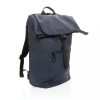 Rucsac laptop rezistent la apa, Everestus, 22FEB0410, 32x14x47 cm, 15.6 inch, Poliester, Albastru, saculet inclus